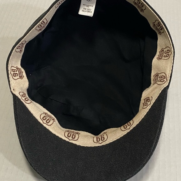 Route 66 Embellished Hat, Mod, Retro, 70’s, Mob Wife, Bike core. Festival. OS - Picture 5 of 6